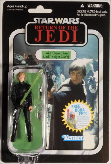 Vintage Collection - #23 - Luke Skywalker - Hasbro (Revenge Of The Jedi) action figure collectible [Barcode 653569528678] - Main Image 2