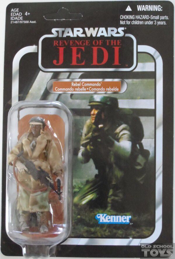 Rebel Commando VC26 - Hasbro (Revenge Of The Jedi) action figure collectible [Barcode 653569528982] - Main Image 2