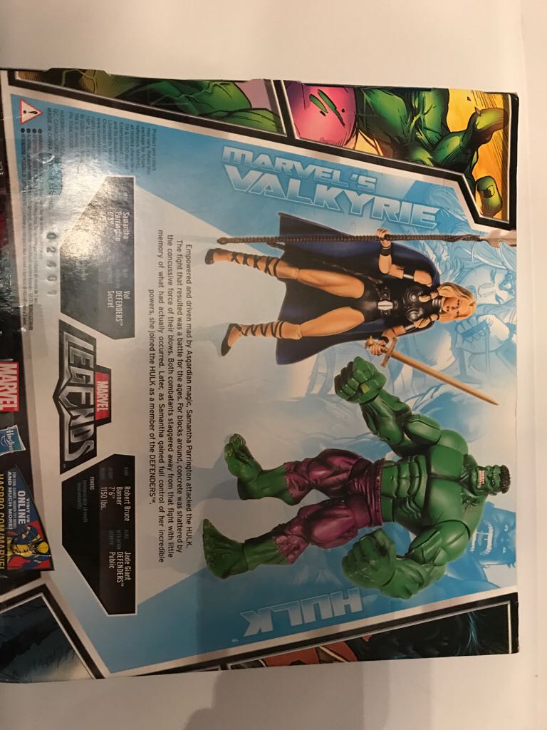 Hulk And Valkyrie - Hasbro (Marvel Legends) (Thor) action figure collectible [Barcode 653569530664] - Main Image 2
