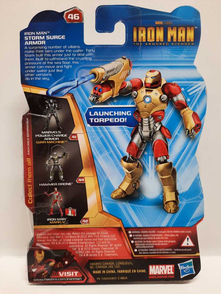 Iron Man: Storm Surge Armor - Hasbro (Iron Man: The Armored Avenger) action figure collectible [Barcode 653569548126] - Main Image 2