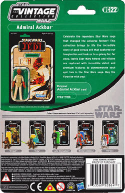 VC 22 - Hasbro / Kenner (Star Wars: The Vintage Collection) action figure collectible [Barcode 653569549000] - Main Image 2