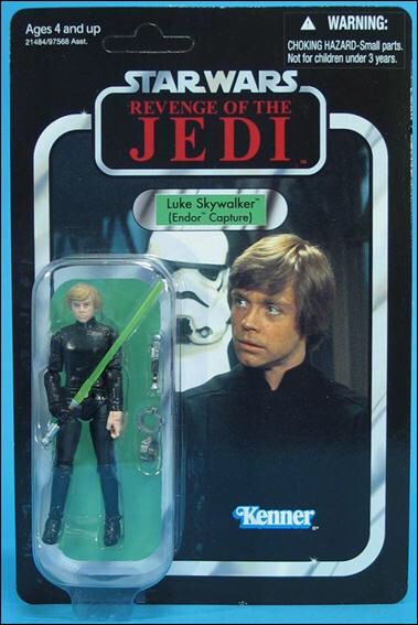 Luke Skywalker (Endor Capture) - Hasbro (Star Wars: Return Of The Jedi) action figure collectible [Barcode 653569549024] - Main Image 2
