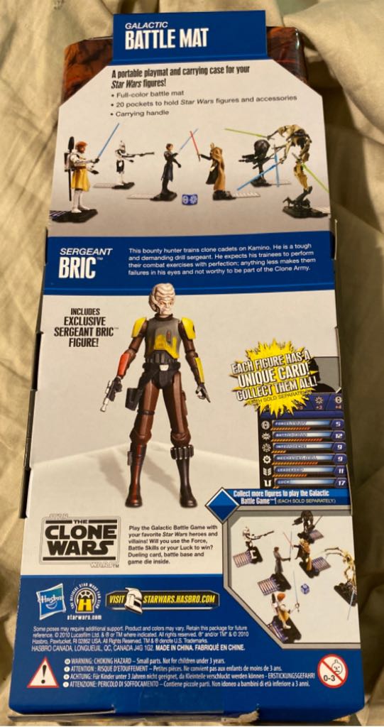 Sergeant Bric - Star Wars (The Clone Wars) - Hasbro (Star Wars) action figure collectible [Barcode 653569549154] - Main Image 2