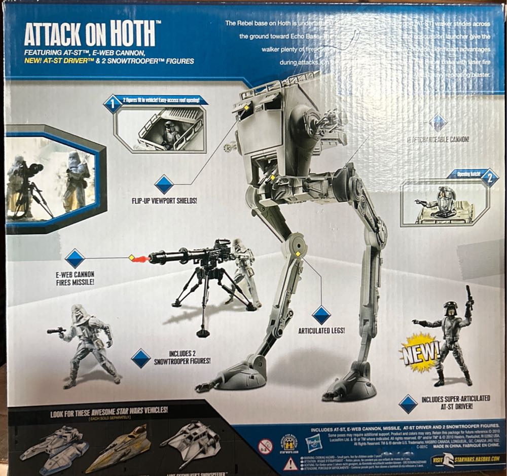 Battle Pack - Attack on Hoth - Hasbro (Star Wars - The Empire Strikes Back) action figure collectible [Barcode 653569550211] - Main Image 2