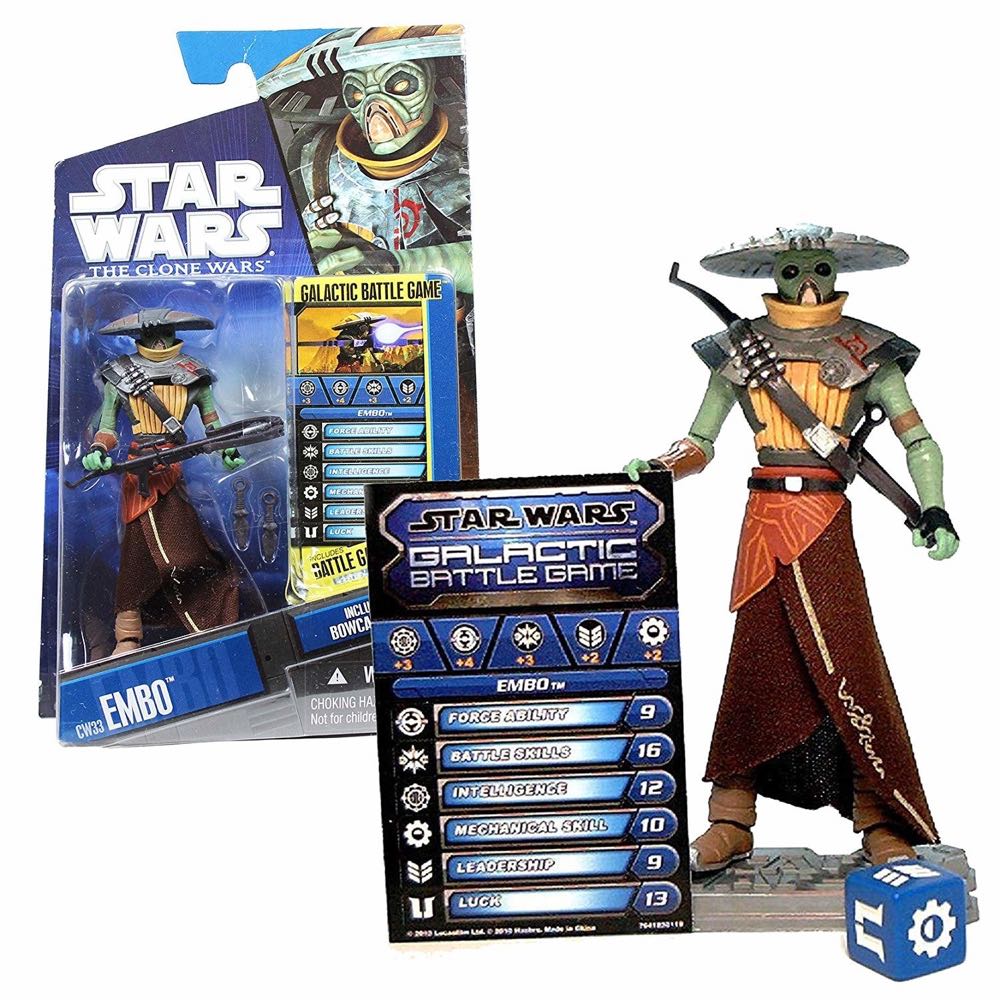Embo - Hasbro (Star Wars - Clone Wars 2010) action figure collectible [Barcode 653569552024] - Main Image 3