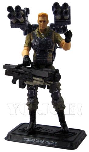 Conrad "Duke” Hauser - Desert Battle | (#1102)  - Hasbro (Pursuit Of Cobra - Desert Battle) action figure collectible [Barcode 653569553533] - Main Image 2