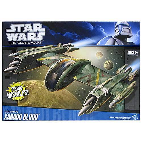 Star Wars Clone Wars Cad Bane Xanadu Blood Vehicle - Hasbro (Star Wars The Clone Wars) action figure collectible [Barcode 653569553649] - Main Image 1