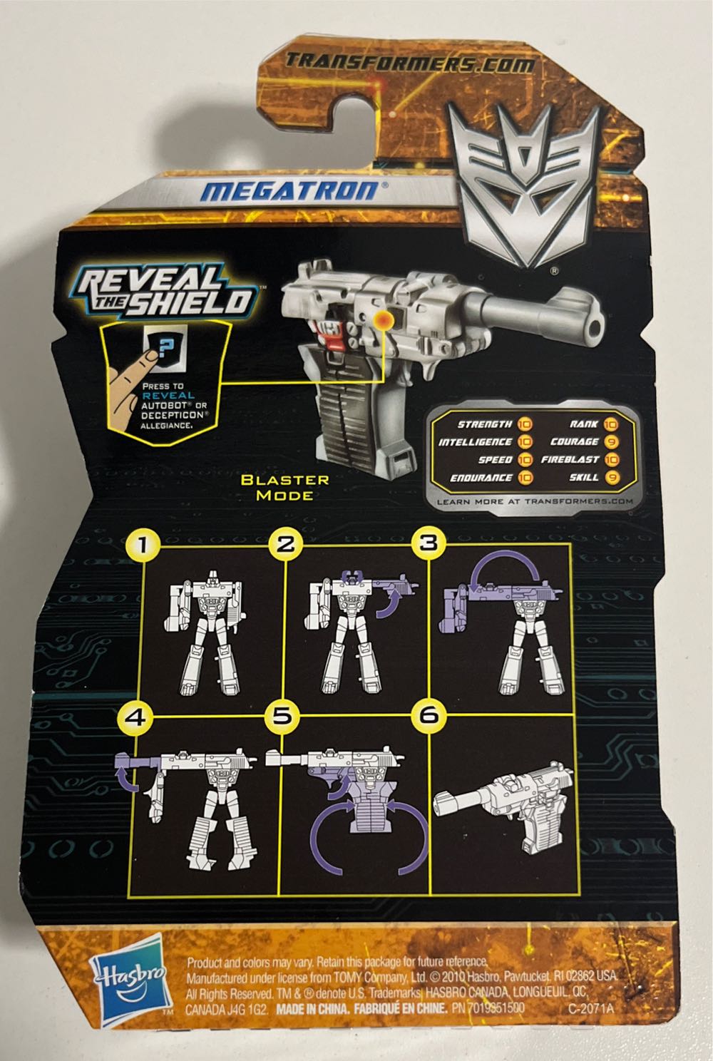 Megatron - Hasbro (Transformers: Reveal The Shield) action figure collectible [Barcode 653569557647] - Main Image 2