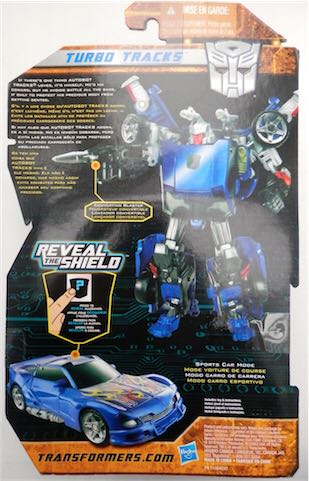 Turbo Tracks - Hasbro (Reveal The Shield) action figure collectible [Barcode 653569558019] - Main Image 2