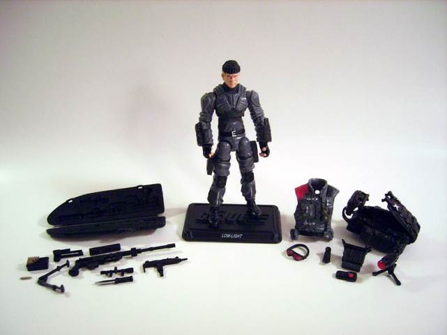 G.I. Joe: Low-Light (Night Spotter) - Hasbro (Pursuit Of Cobra - City Strike) action figure collectible [Barcode 653569561361] - Main Image 2
