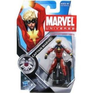 Captain Marvel - Hasbro (Marvel Universe) action figure collectible [Barcode 653569564089] - Main Image 1