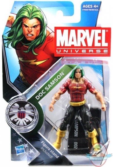 Marvel Universe DOC SAMSON S.H.I.E.L.D. Files Series  - Hasbro (Marvel Universe 3.75”) action figure collectible [Barcode 653569564232] - Main Image 3