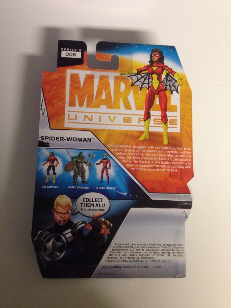 Marvel Legends (3.75”) - Spider-Woman - Hasbro (Spider-Woman) action figure collectible [Barcode 653569564324] - Main Image 2