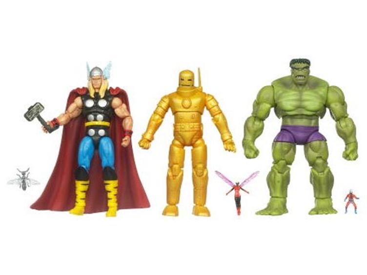 Avengers (Original Classic Team) - Hasbro (Marvel Universe) action figure collectible [Barcode 653569566922] - Main Image 2