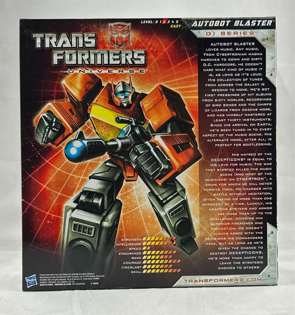 Blaster w/ Ramhorn, Eject & Steeljaw - Hasbro (The Transformers) action figure collectible [Barcode 653569567271] - Main Image 3