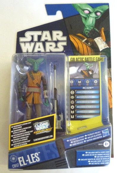 El-Les - Hasbro (The Clone Wars) action figure collectible [Barcode 653569568186] - Main Image 2