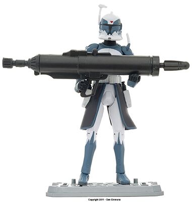 Clone Commander Wolffe - Star Wars (The Clone Wars) - Hasbro (Star Wars) action figure collectible [Barcode 653569568209] - Main Image 2