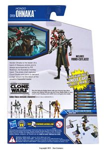 Hondo Ohnaka CW39 - Hasbro (Star Wars - Clone Wars 2010) action figure collectible [Barcode 653569575023] - Main Image 2