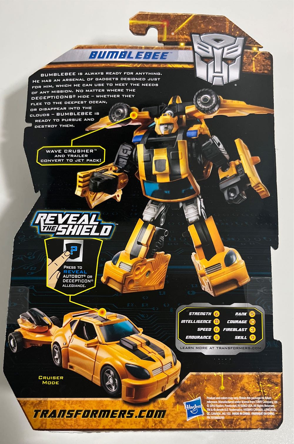 Bumblebee - Hasbro (Transformers: Reveal The Shield) action figure collectible [Barcode 653569576723] - Main Image 2