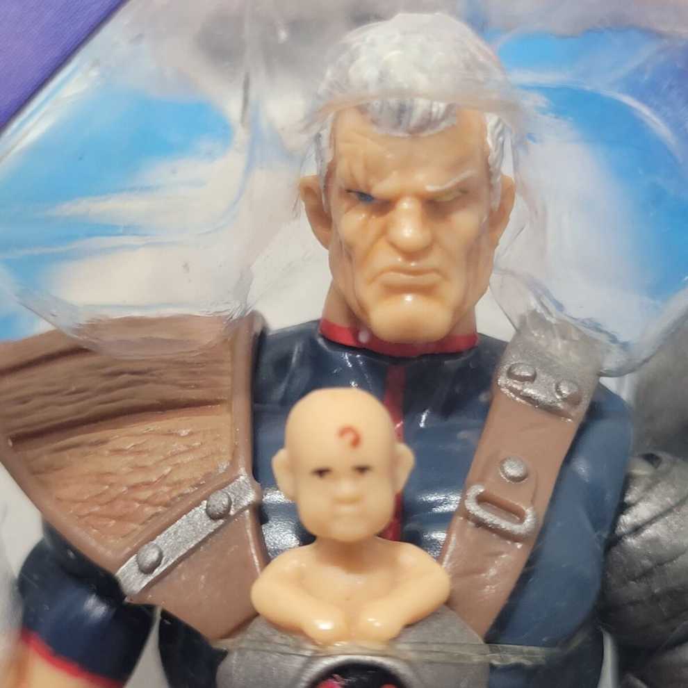 Marvel Universe Cable w/ Baby Hope Variant  - Hasbro (Marvel Universe) action figure collectible [Barcode 653569579045] - Main Image 4
