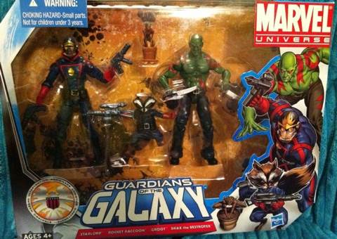 Guardians Of The Galaxy - Hasbro (Marvel Universe Super Hero Team Pack) action figure collectible [Barcode 653569583028] - Main Image 1