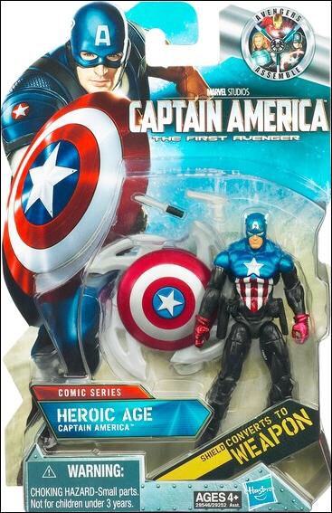 Marvel Universe Captain America: Heroic Age (Bucky) - Hasbro (Marvel: Captain America: 3”) action figure collectible [Barcode 653569583813] - Main Image 1