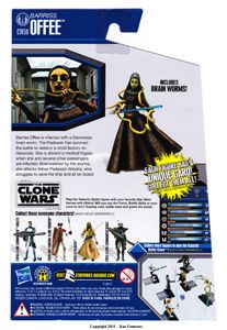 Barriss Offee CW50 - Hasbro (The Clone Wars) action figure collectible [Barcode 653569586975] - Main Image 2