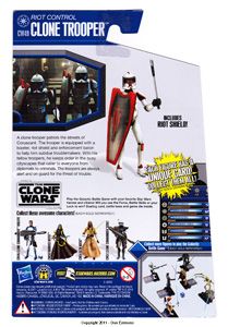 Riot Control Clone Trooper - Hasbro (The Clone Wars (2010 - 2011)) action figure collectible [Barcode 653569586999] - Main Image 2