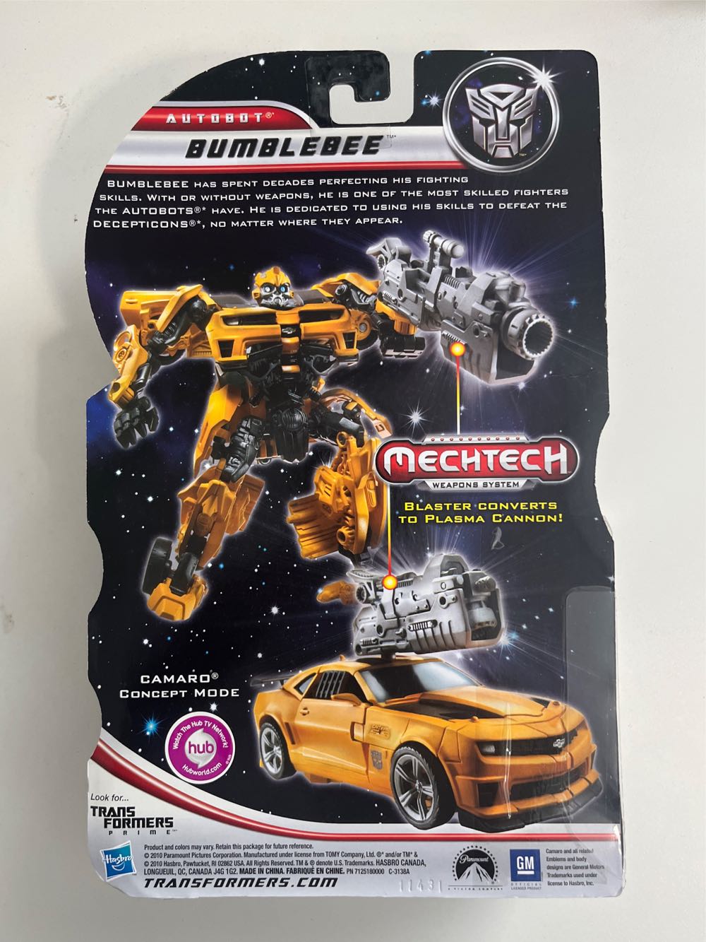 Bumblebee - Hasbro (Transformers: Dark Of The Moon) action figure collectible [Barcode 653569588528] - Main Image 2
