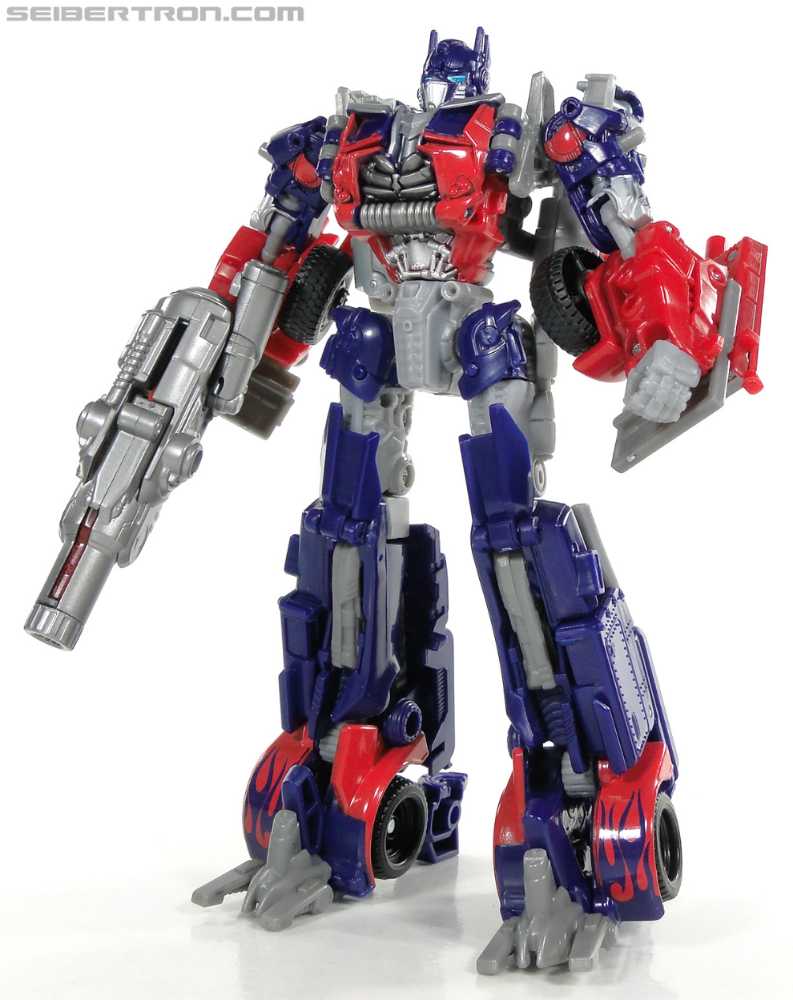 Transformers Mechtech Transformers Dark of The Moon Optimus Prime - Hasbro action figure collectible [Barcode 653569589624] - Main Image 3