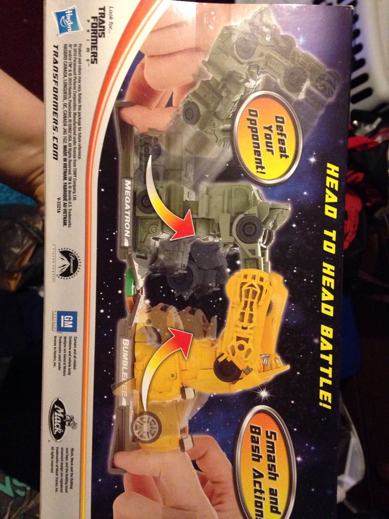 Transformers Bash Bots  (Dark Of The Moon) action figure collectible [Barcode 653569589792] - Main Image 2