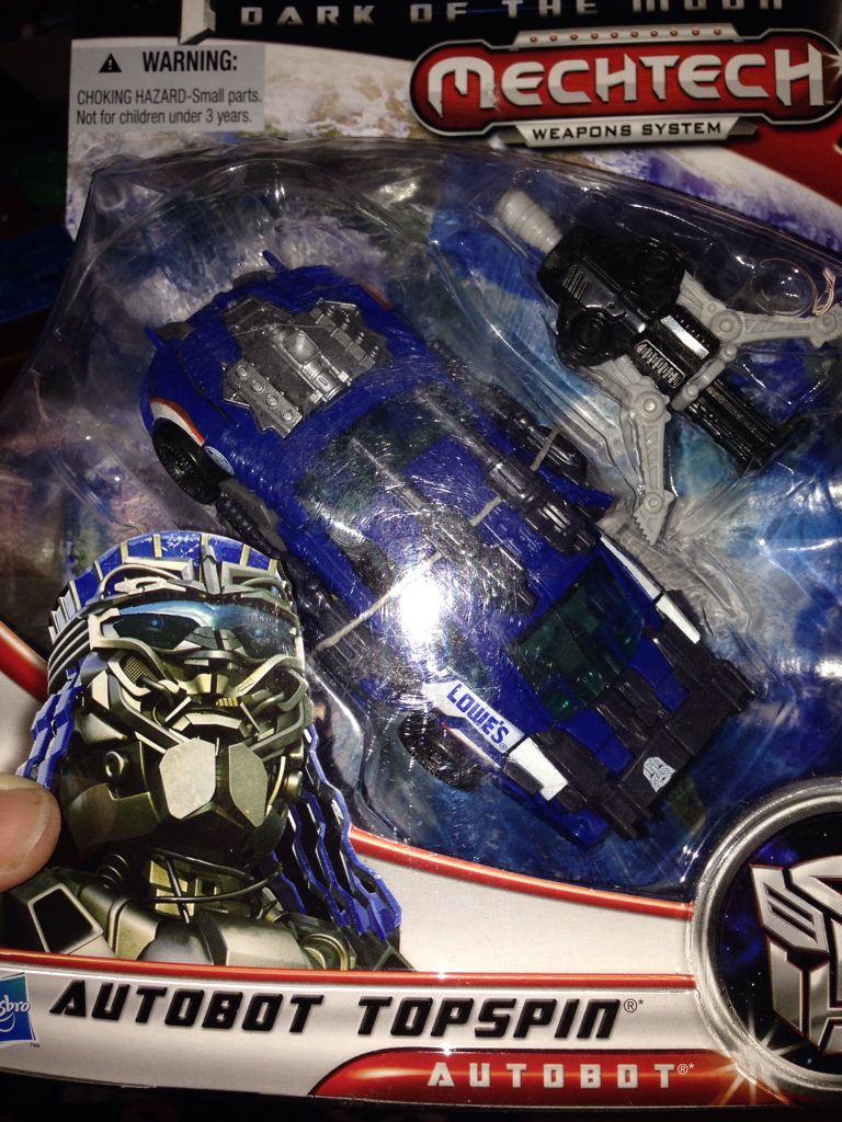 Autobot Armor TOPSPIN  - Hasbro (Dark Of The Moon) action figure collectible [Barcode 653569591511] - Main Image 2