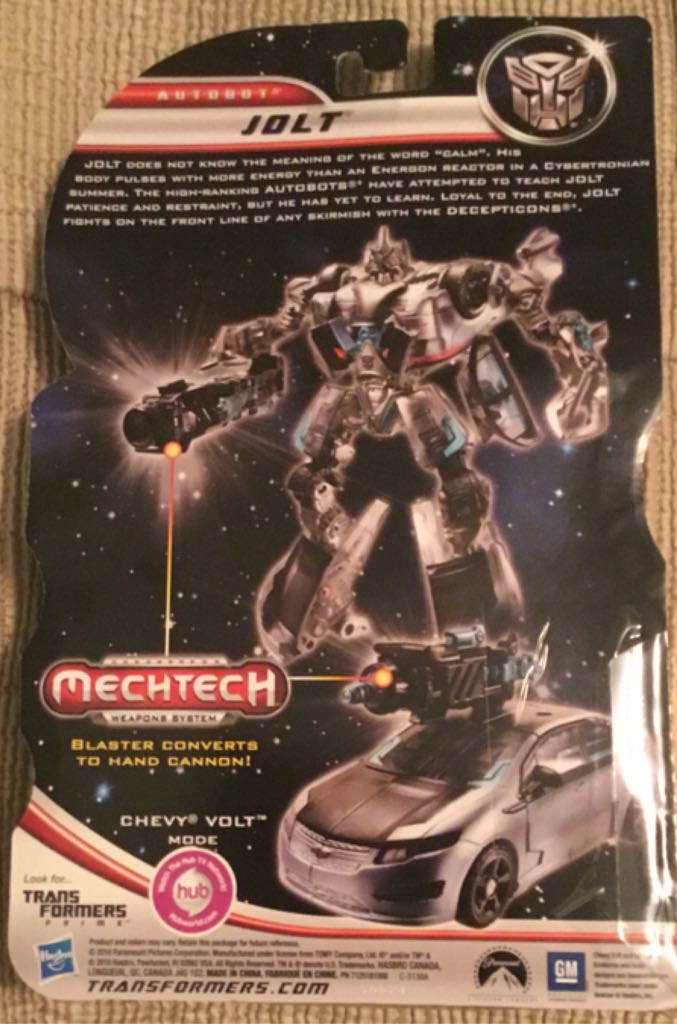 Jolt - Hasbro (Transformers: Dark Of The Moon) action figure collectible [Barcode 653569591689] - Main Image 2