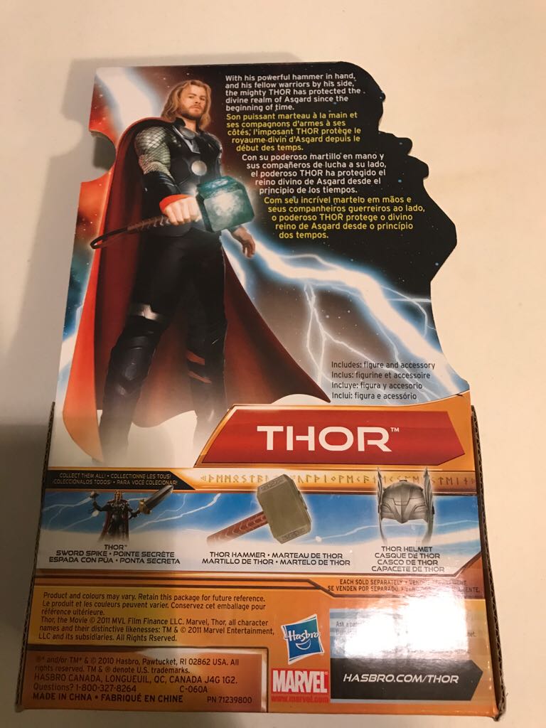 Thor Movie - Thor  action figure collectible [Barcode 653569596943] - Main Image 2