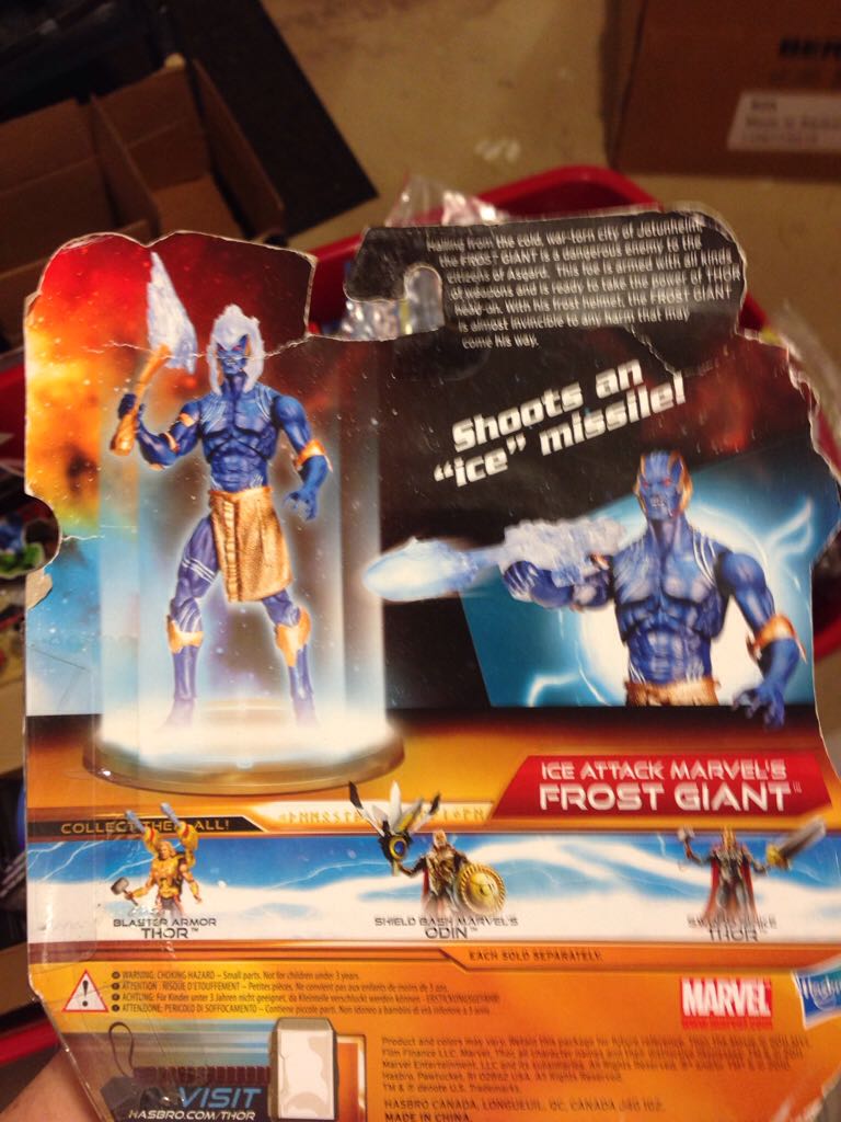 Frost Giant DELUXE - Hasbro (Thor: The Mighty Avenger) action figure collectible [Barcode 653569597223] - Main Image 2