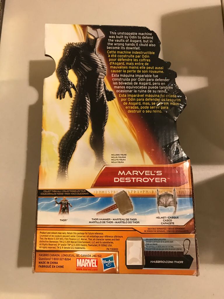 Thor The Mighty Avenger - 6” Destroyer - Hasbro action figure collectible [Barcode 653569597605] - Main Image 2