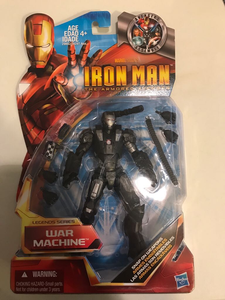 Iron Man The Armoured Avenger - War Machine  action figure collectible [Barcode 653569598435] - Main Image 1