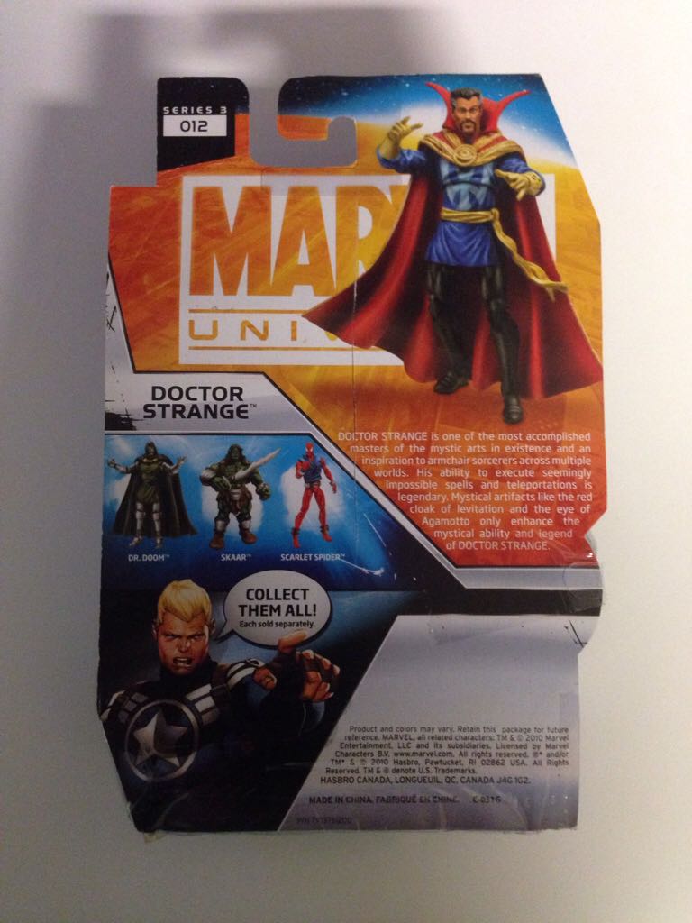 Doctor Strange - Hasbro (Marvel Universe) action figure collectible [Barcode 653569598923] - Main Image 2