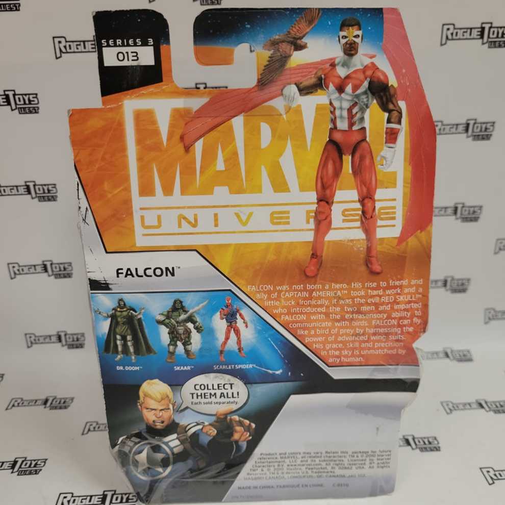 Marvel Universe Falcon - Hasbro (Marvel Universe) action figure collectible [Barcode 653569598947] - Main Image 3