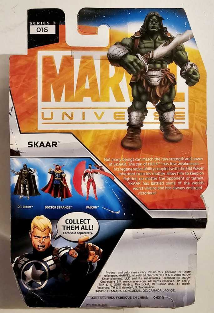 Skaar - Hasbro (Marvel Universe) action figure collectible [Barcode 653569598978] - Main Image 3