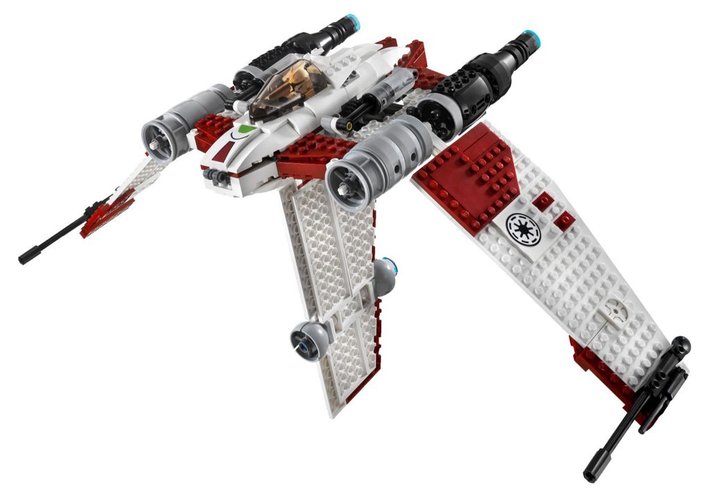 Republic V-19 Torrent Starfighter - Hasbro (Vehicle) action figure collectible [Barcode 653569600213] - Main Image 2