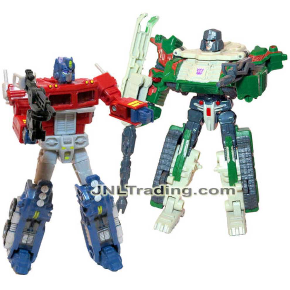 Transformers Generations The Ultimate Battle Optimus Prime And Megatron Set 2010 - Hasbro (Deluxe Class) action figure collectible [Barcode 653569602576] - Main Image 4