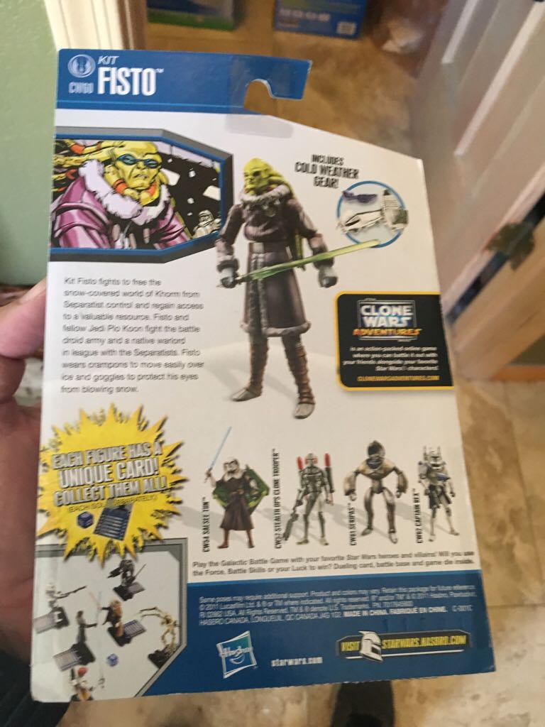 Kit Fisto (Cold Gear) - Hasbro (The Clone Wars) action figure collectible [Barcode 653569603290] - Main Image 2