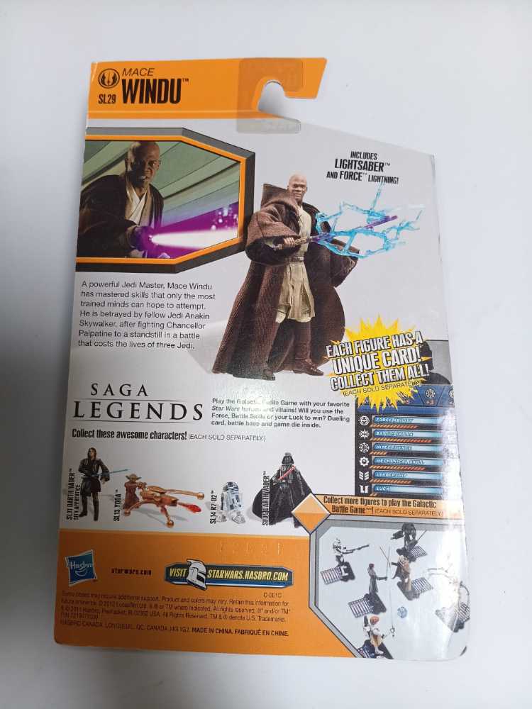Mace Windu - Hasbro (Attack Of The Clones) action figure collectible [Barcode 653569604211] - Main Image 2