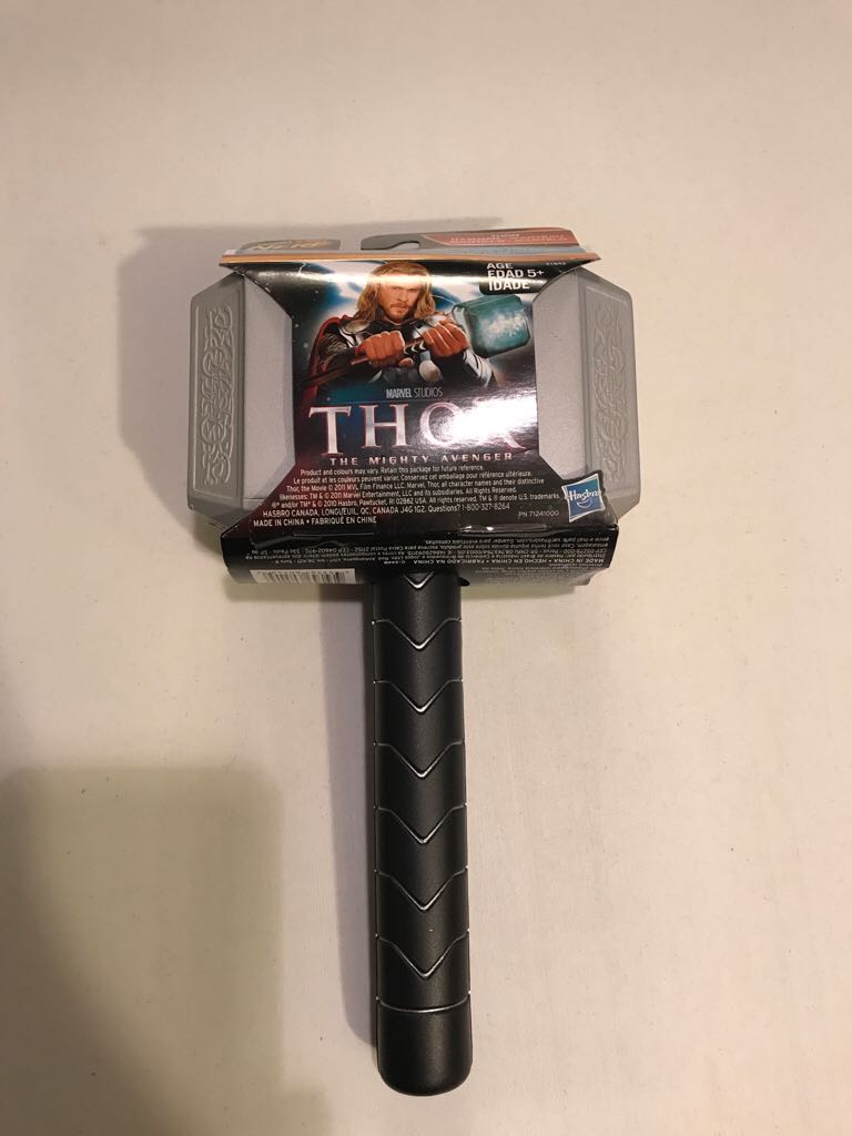 Thor The Mighty Avenger Nerf Hammer  action figure collectible [Barcode 653569605409] - Main Image 2