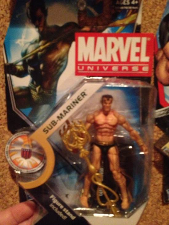 Sub-Mariner - Hasbro (Marvel Universe) action figure collectible [Barcode 653569615057] - Main Image 1