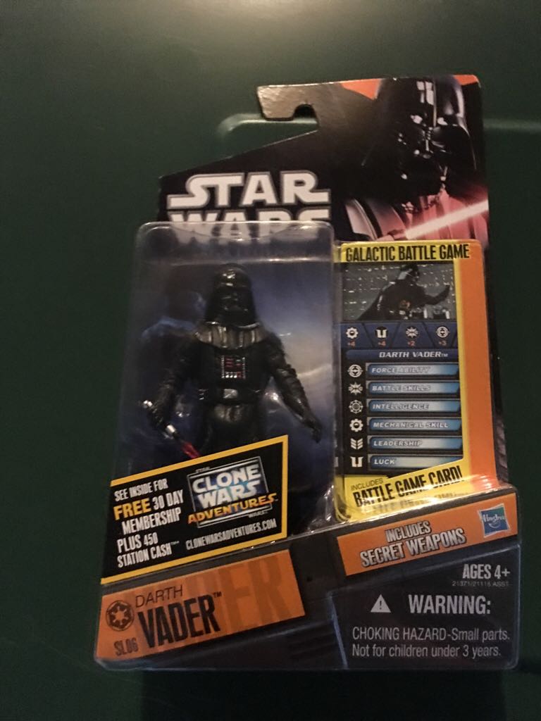 GBG SL06 - Darth Vader - Hasbro (Saga Legends) action figure collectible [Barcode 653569620853] - Main Image 2