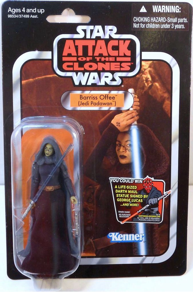 Bariss Offee (Jedi Padawan) - Hasbro (Star Wars: Attack Of The Clones) action figure collectible [Barcode 653569622277] - Main Image 2