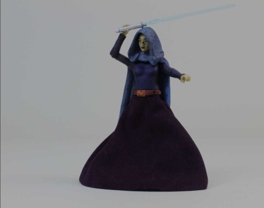Bariss Offee (Jedi Padawan) - Hasbro (Star Wars: Attack Of The Clones) action figure collectible [Barcode 653569622277] - Main Image 4