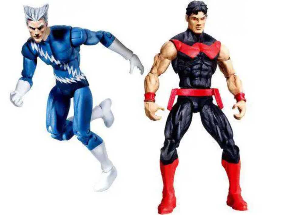 Wonder Man & Quicksilver - Hasbro (Marvel Universe) action figure collectible [Barcode 653569625339] - Main Image 4
